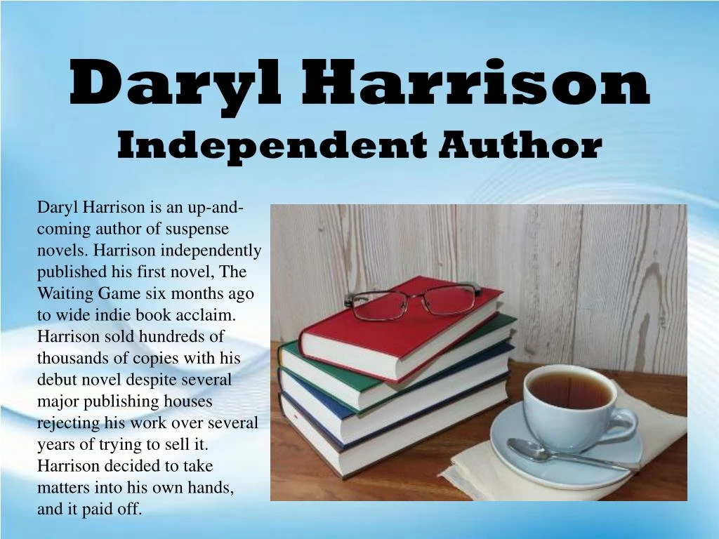 daryl harrison independent author