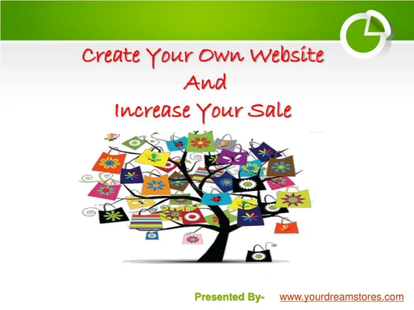 Create Your Own Website And Increase Your Sale