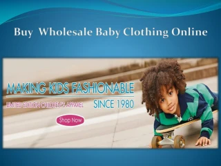 Baby clothing