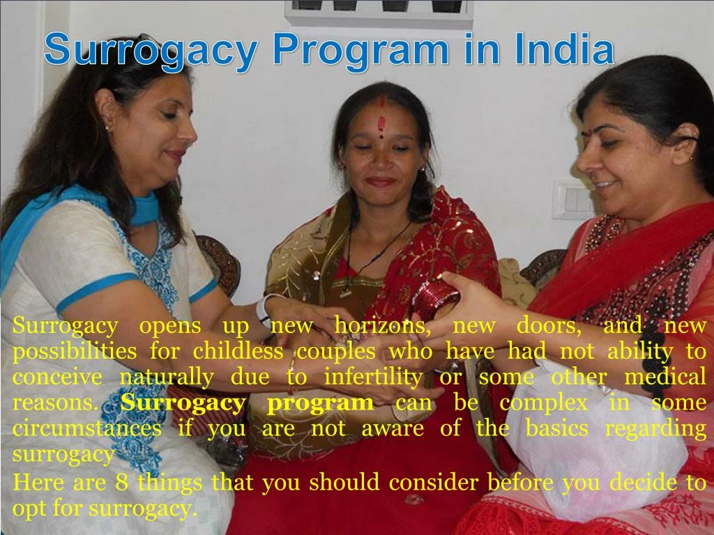 surrogacy program in india