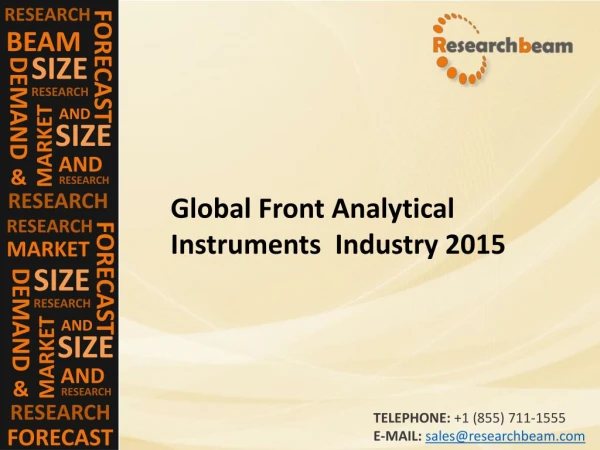 Global Front Analytical Instruments Industry 2015
