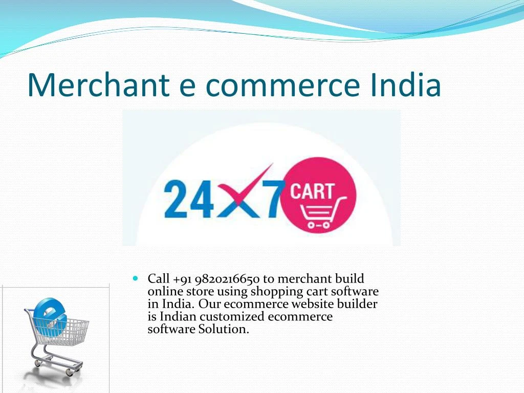 merchant e commerce india