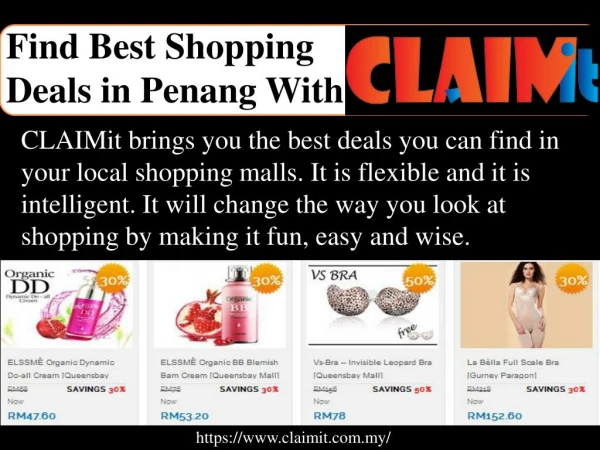 Best shopping deals in Penang