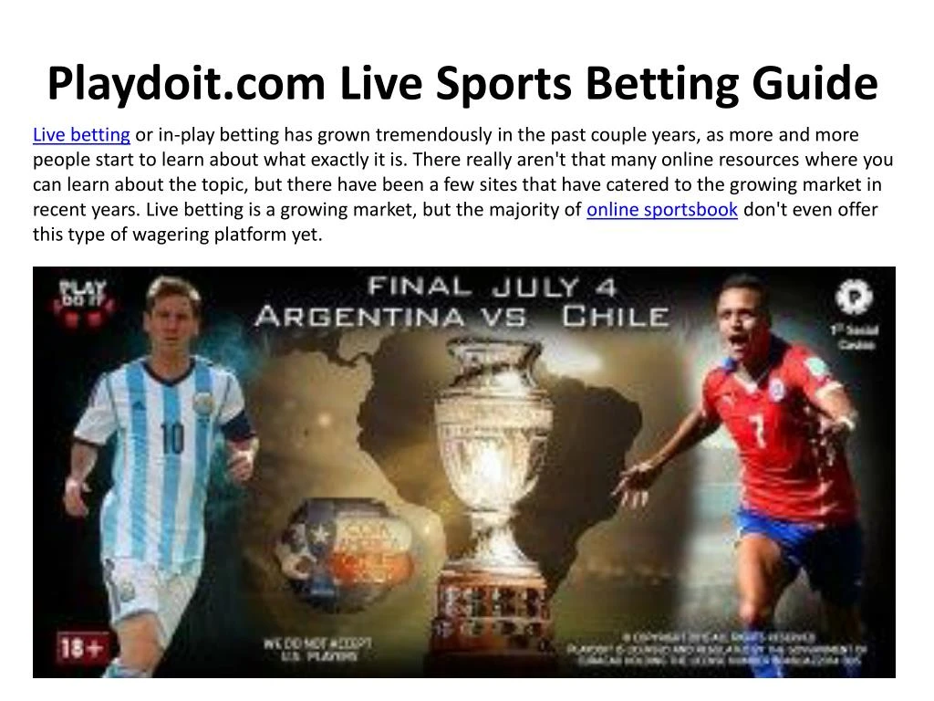playdoit com live sports betting guide