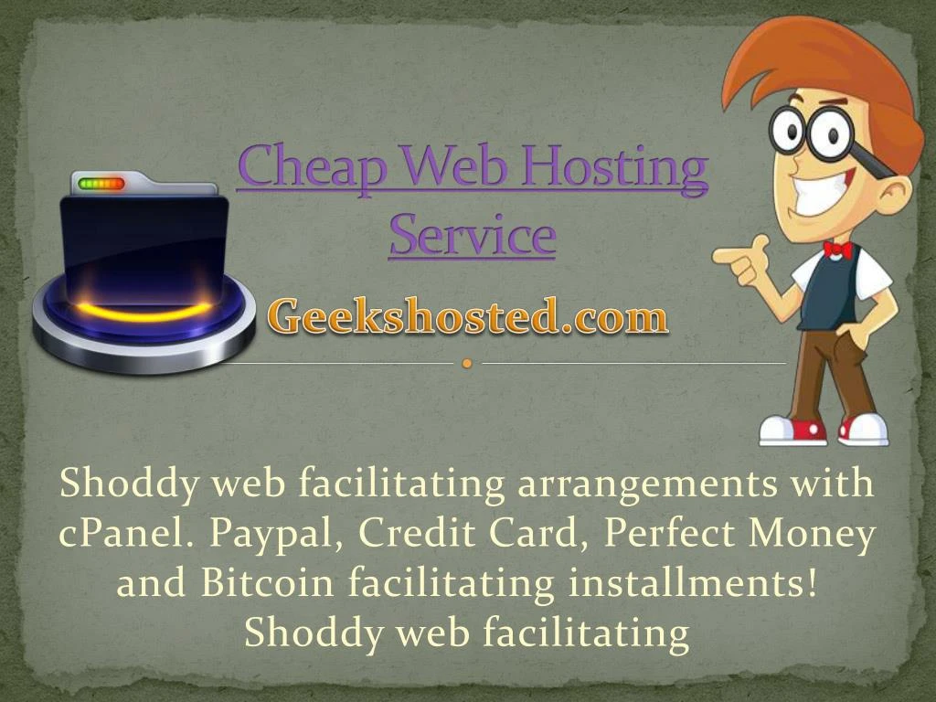 cheap web hosting service