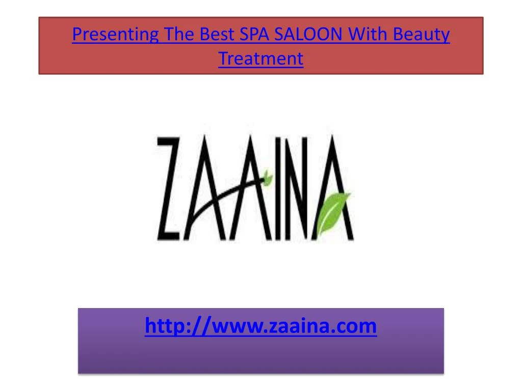 presenting the best spa saloon with beauty treatment
