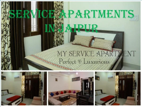 Why it is a best choice to choose Service Apartments