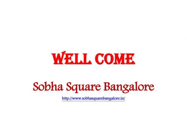 Sobha Square