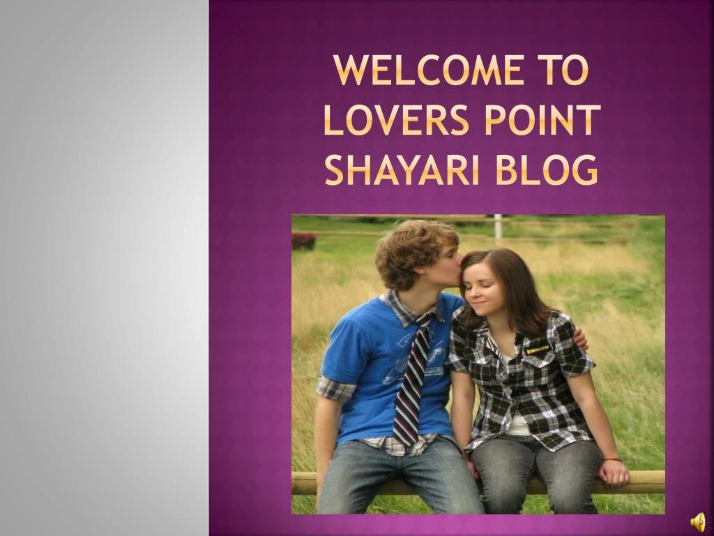 welcome to lovers point shayari blog