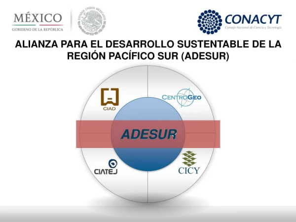 ALIANZA DESARROLLO PACIFICO SUR MEXICO