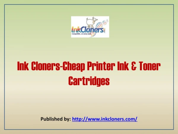 Cheap Printer Ink & Toner Cartridges