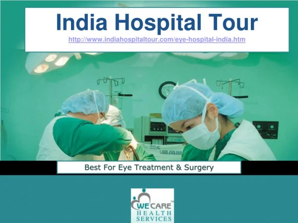 Eye Hospital India Best For Eye Surgery