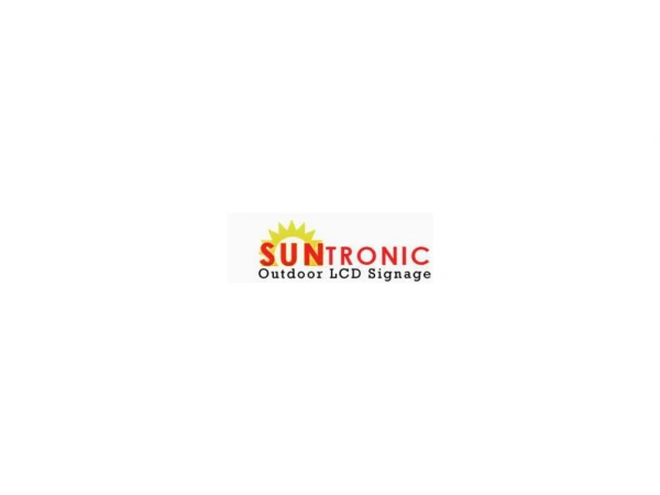 Suntronic Outdoor LCD - All-Weather Digital Signage