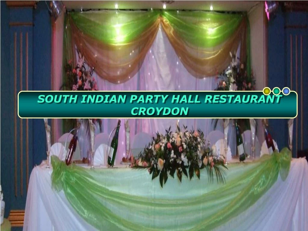 south indian party hall restaurant croydon