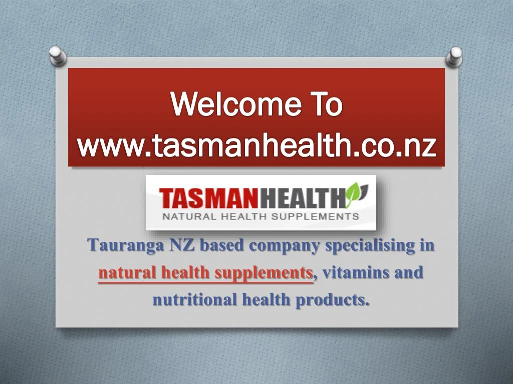 welcome to www tasmanhealth co nz