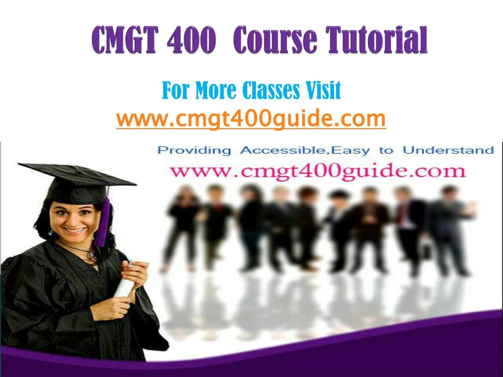 cmgt 400 course tutorial