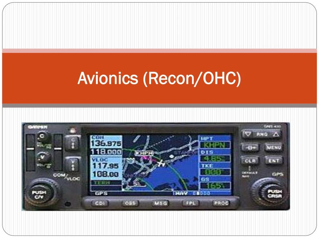 avionics recon ohc