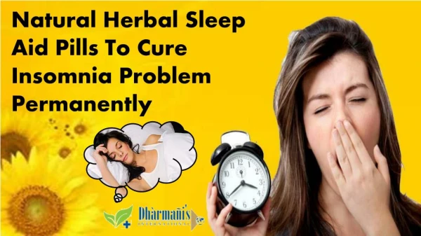 Natural Herbal Sleep Aid Pills To Cure Insomnia Problem Perm