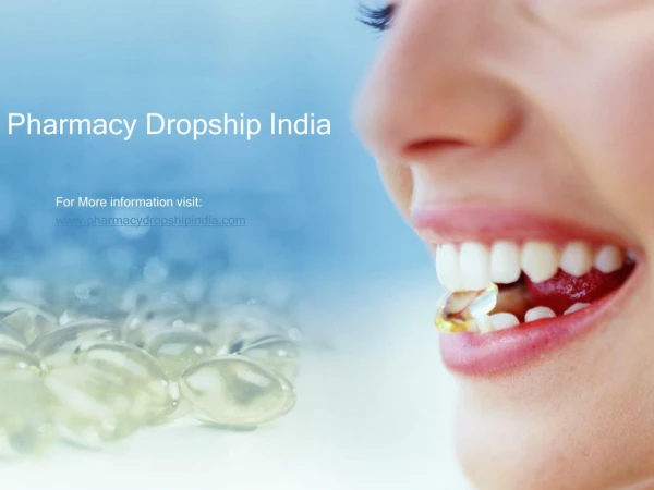 Pharmacy Dropship India