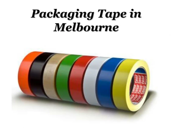 Packaging Tape Melbourne
