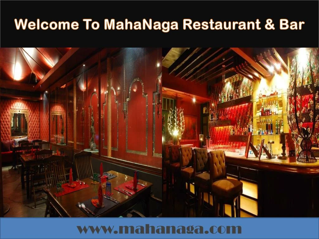 welcome to mahanaga restaurant bar