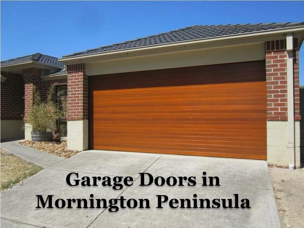 garage doors in mornington peninsula