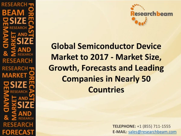 Global Semiconductor Device Market to 2017