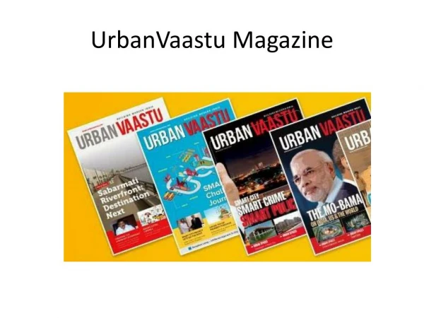 Urban Development Magazine