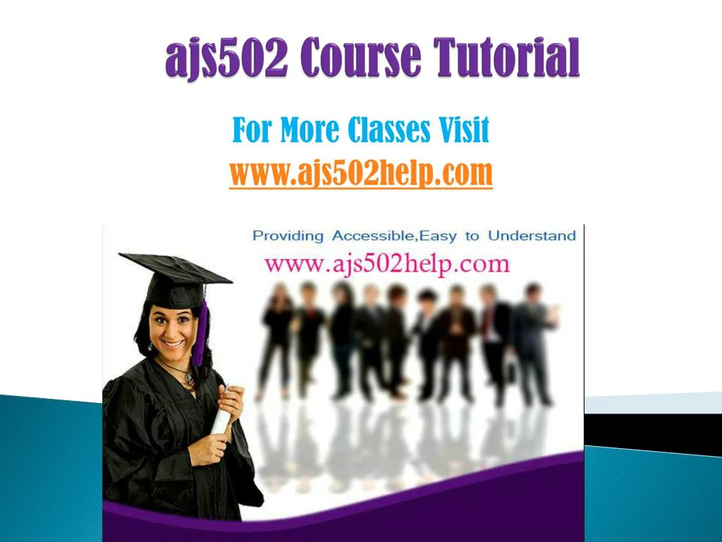 ajs502 course tutorial
