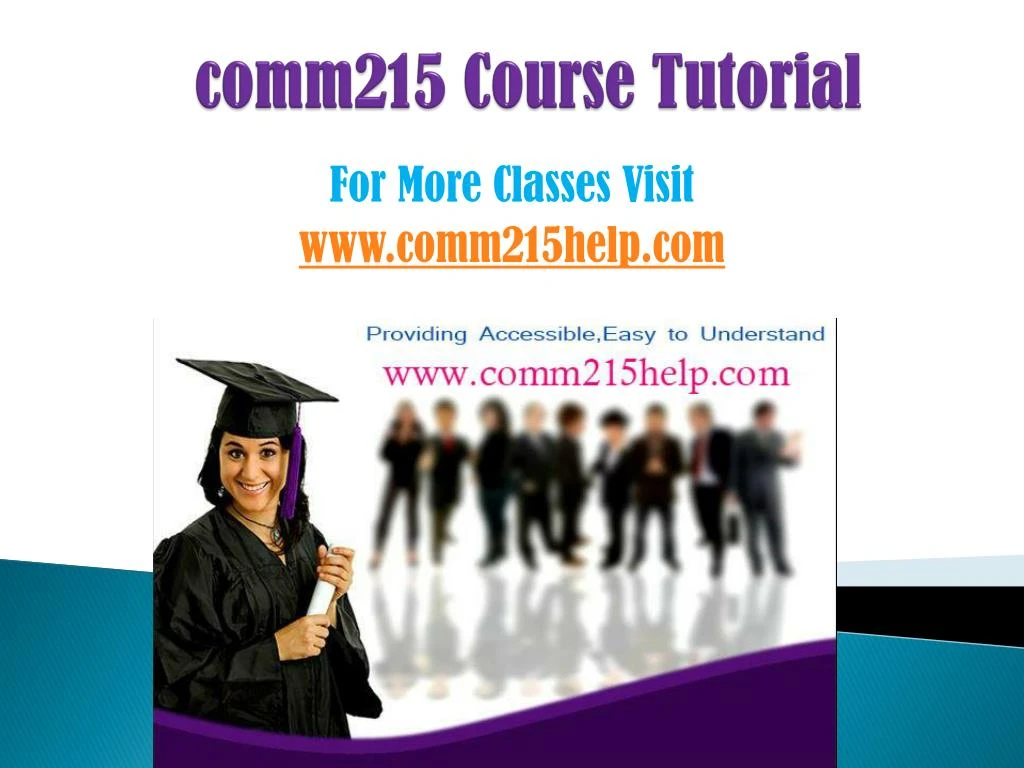 comm215 course tutorial