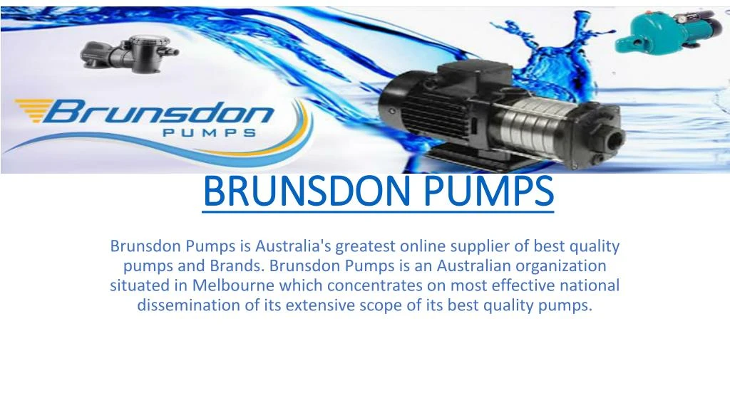 brunsdon pumps