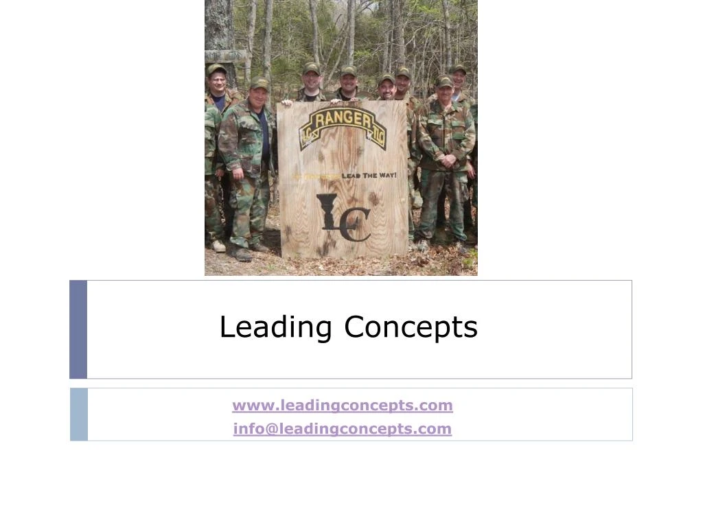 leading concepts