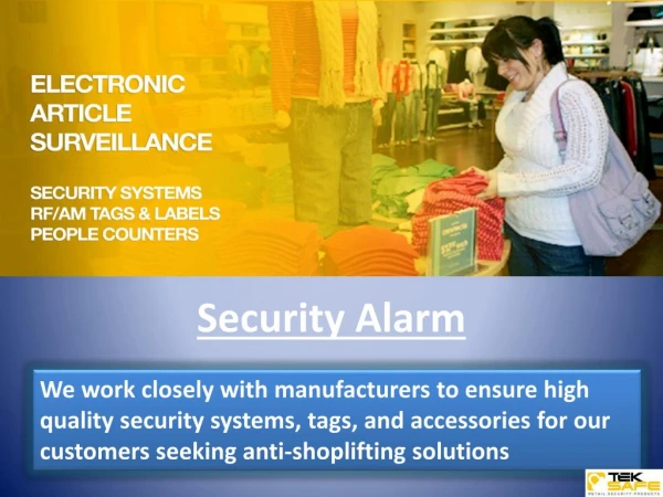 Alarm Systems - alarm detectors, security alarm