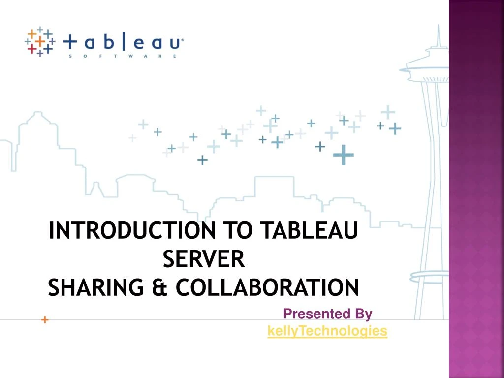 introduction to tableau server sharing collaboration