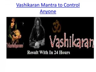 Vashikaran Mantra to Get Back Lost love - slide 1