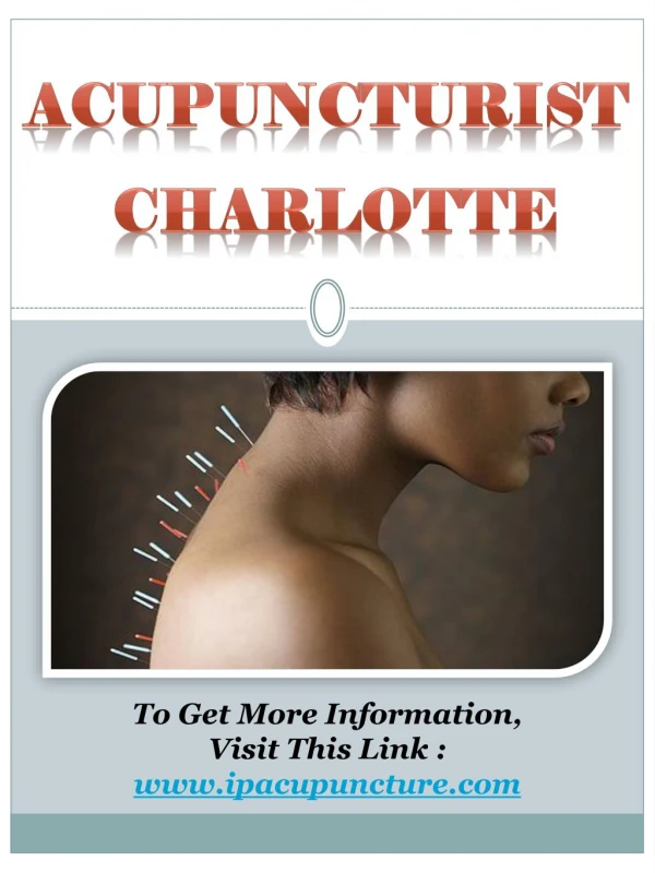 Charlotte Acupuncture