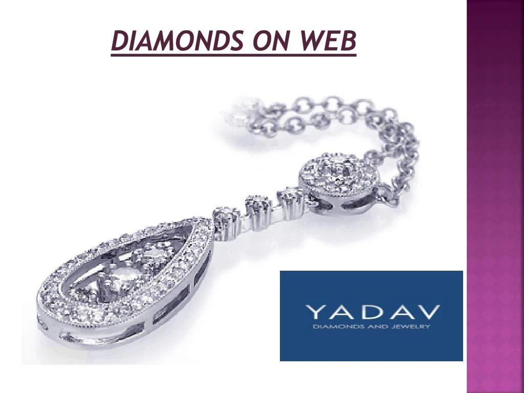 diamonds on web
