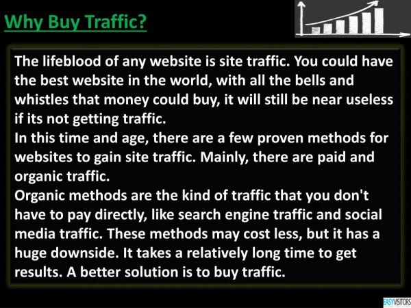 Buy Traffic - website traffic