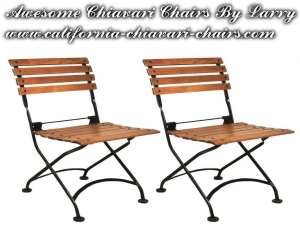 Awesome Chiavari Chairs By Larry Hoffman