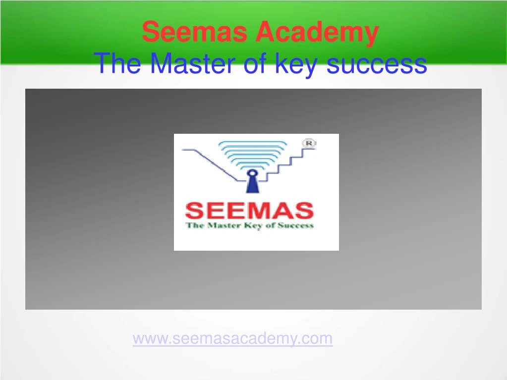 seemas academy the master of key success