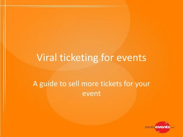 Viral ticketing for Events | MeraEvents.com