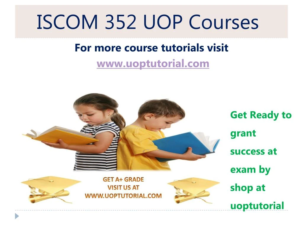 iscom 352 uop courses