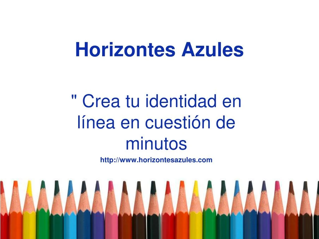 horizontes azules