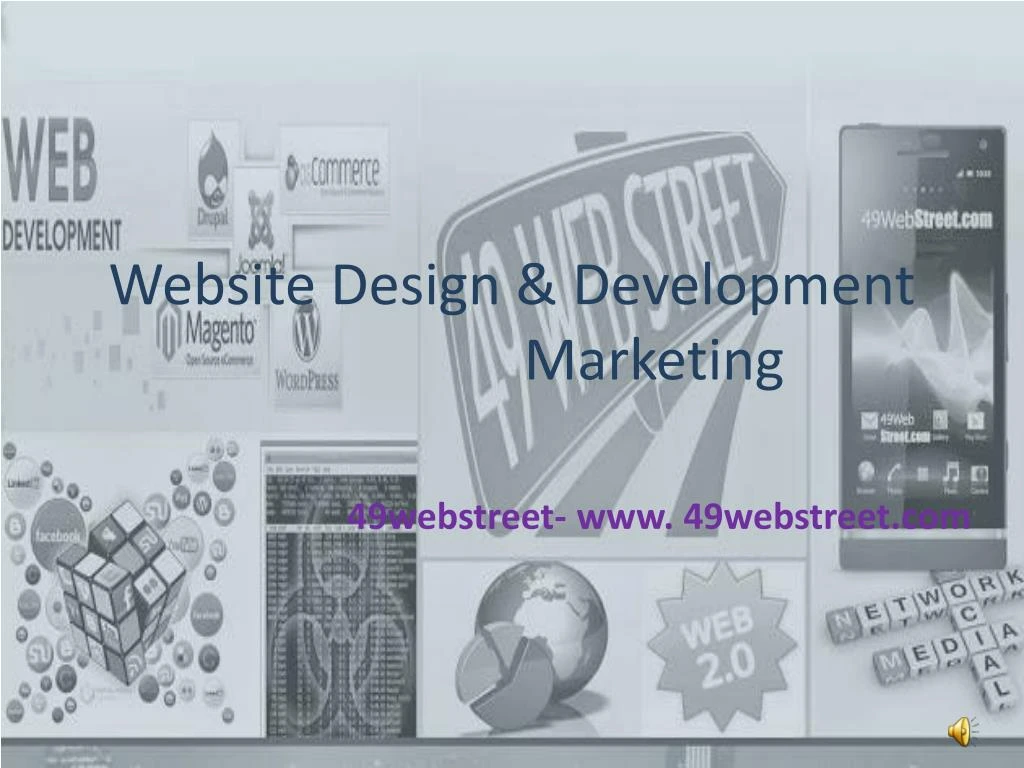 website design development marketing