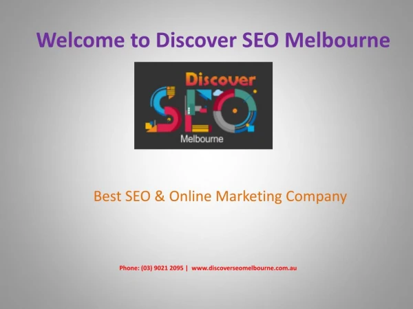 SEO Services Company Melbourne | Online Marketing Agency