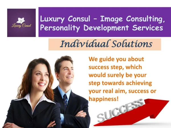 Luxury Consul - Image Consultant, Individual Solutions