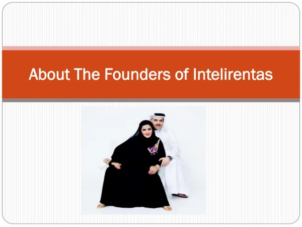 About The Founders of Intelirentas