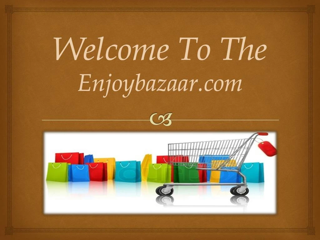 welcome to the enjoybazaar com