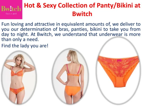 Cheap Bikini Online India | Ladies Bikni | Panty - Bwitch