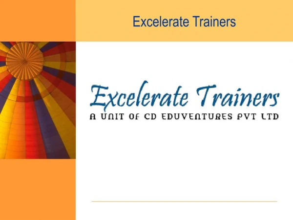 Excelerate Trainers